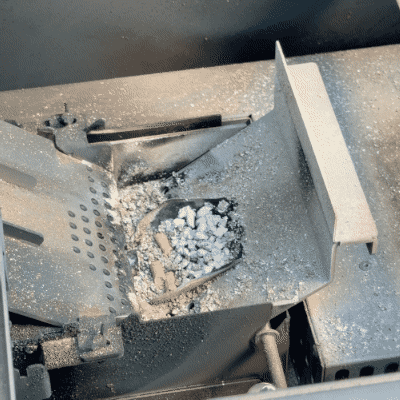 Trimal S1 dump fire grate ash