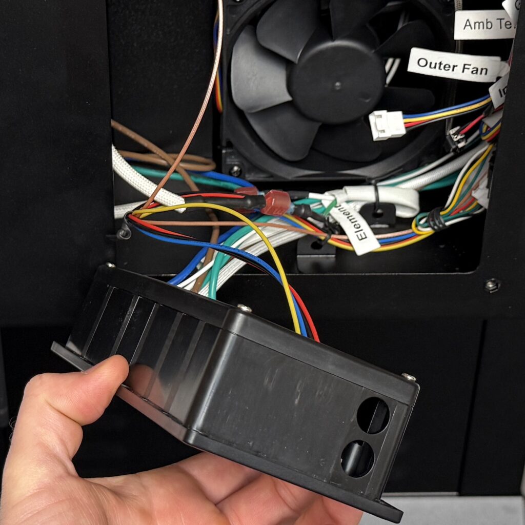 AC Box Dangling Out