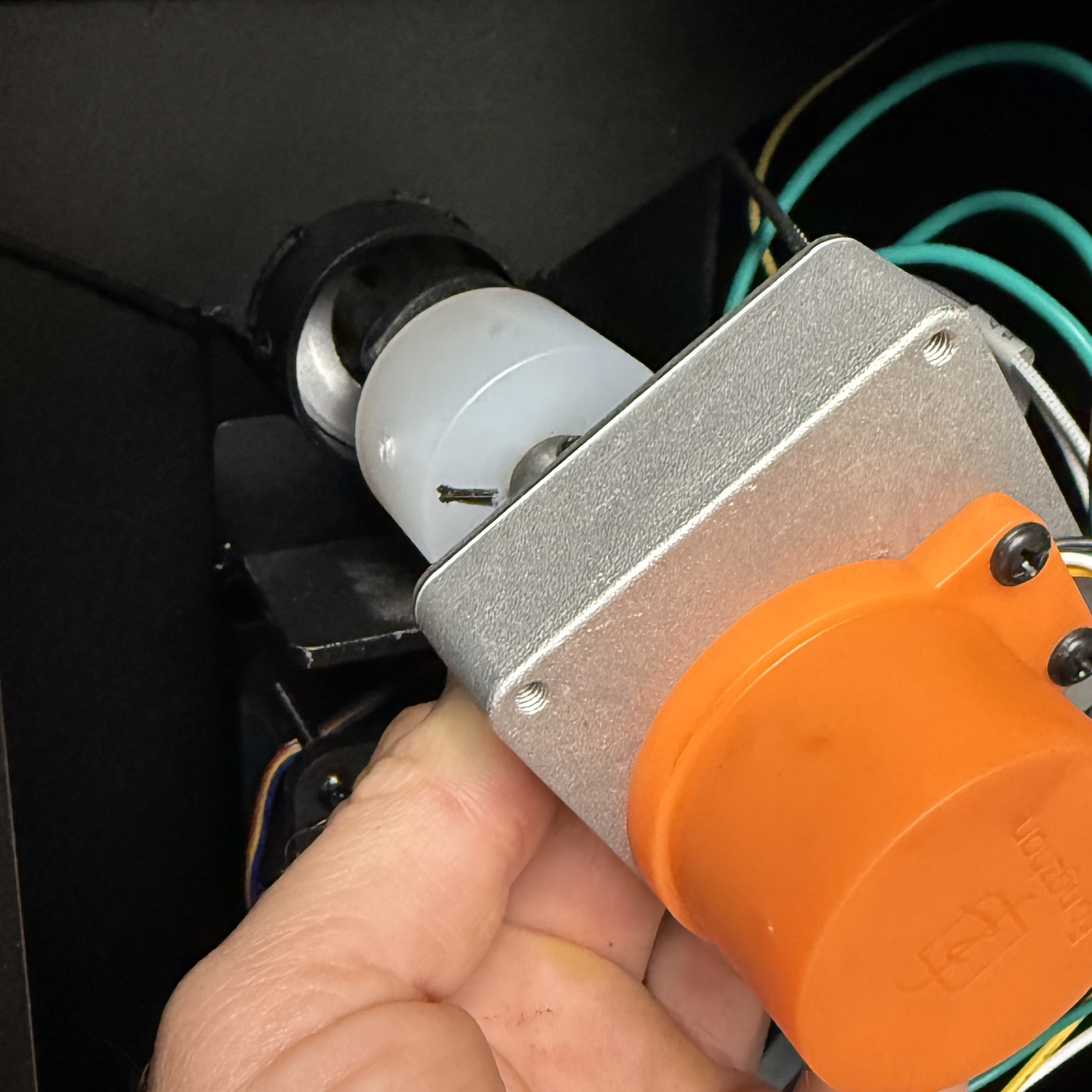 Remove auger and shaft