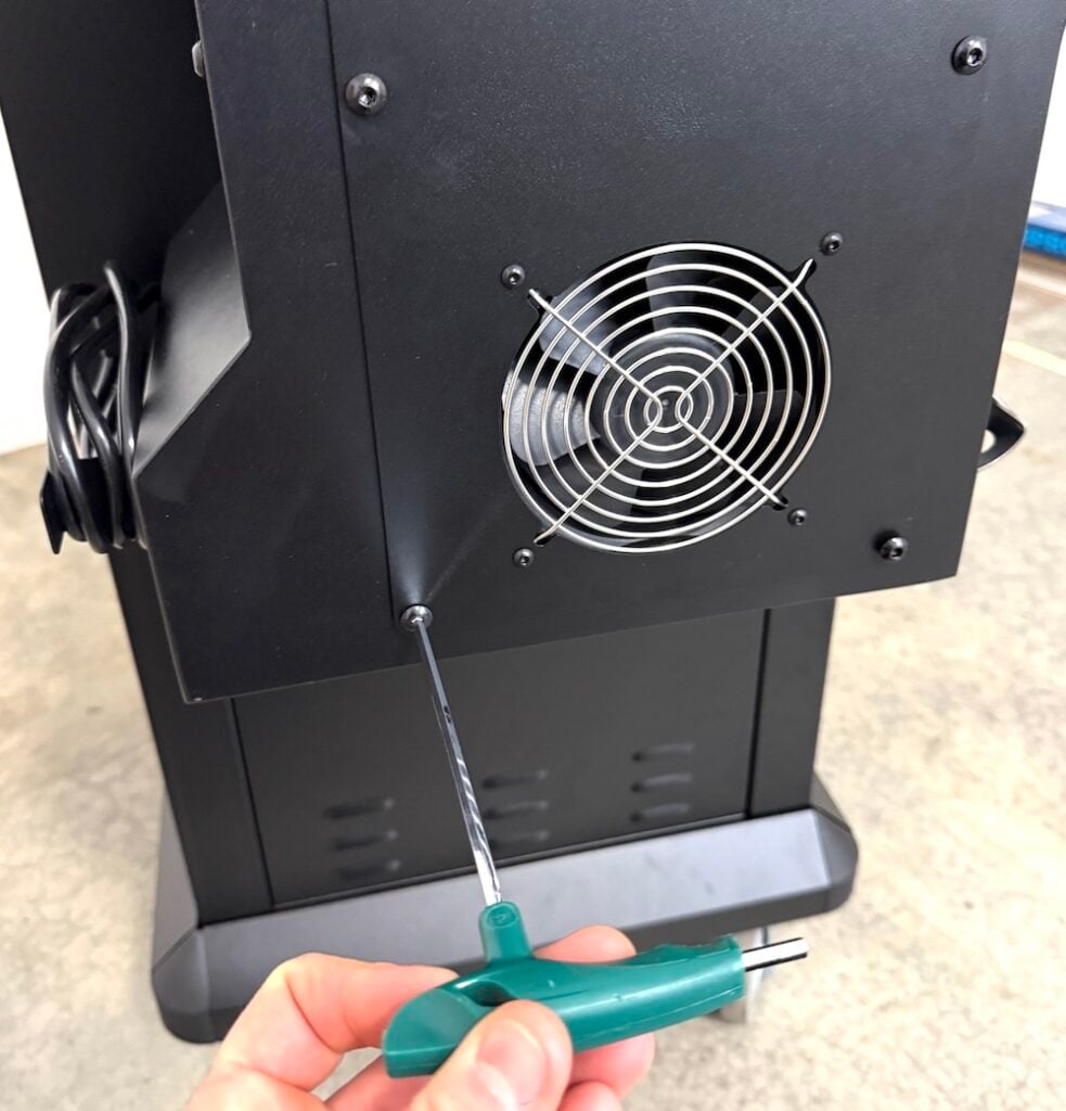 Remove fan cover
